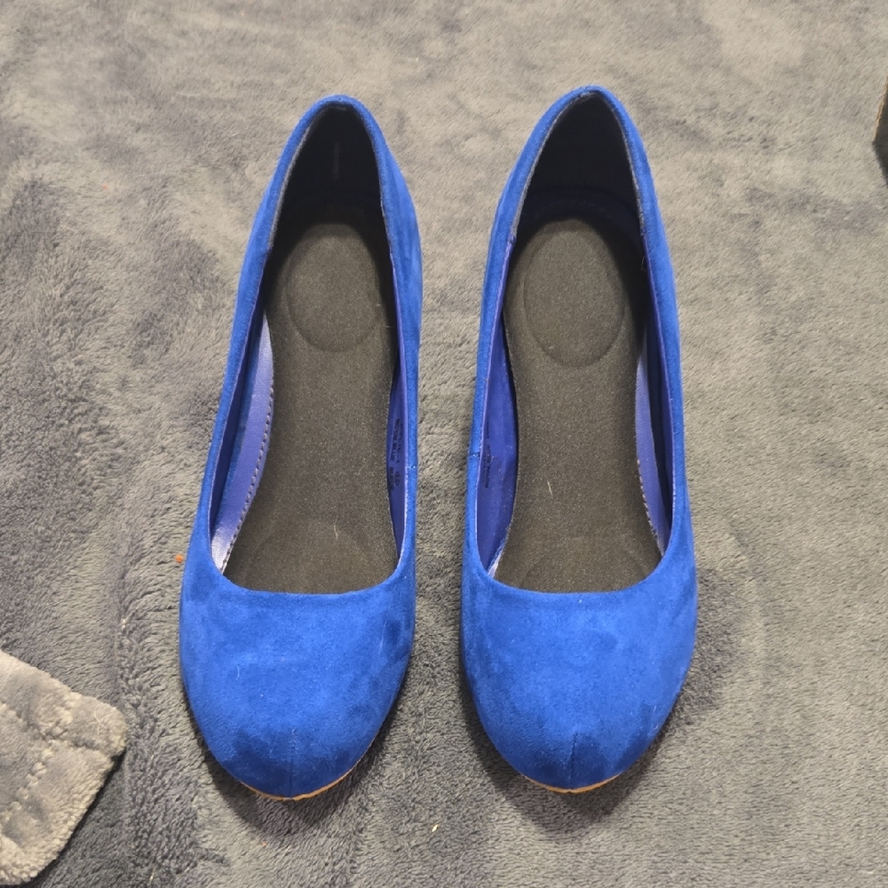Chic Blue Women's Flats